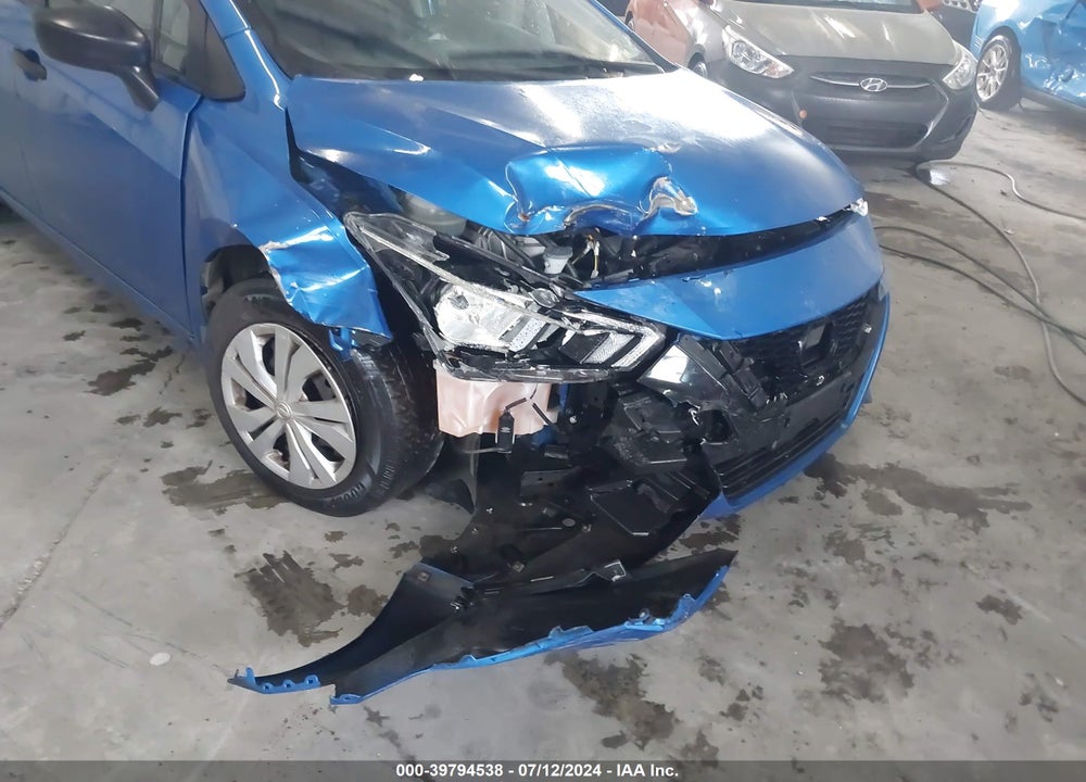 2020 NISSAN VERSA S XTRONIC CVT VIN: 3N1CN8DV1LL901021
