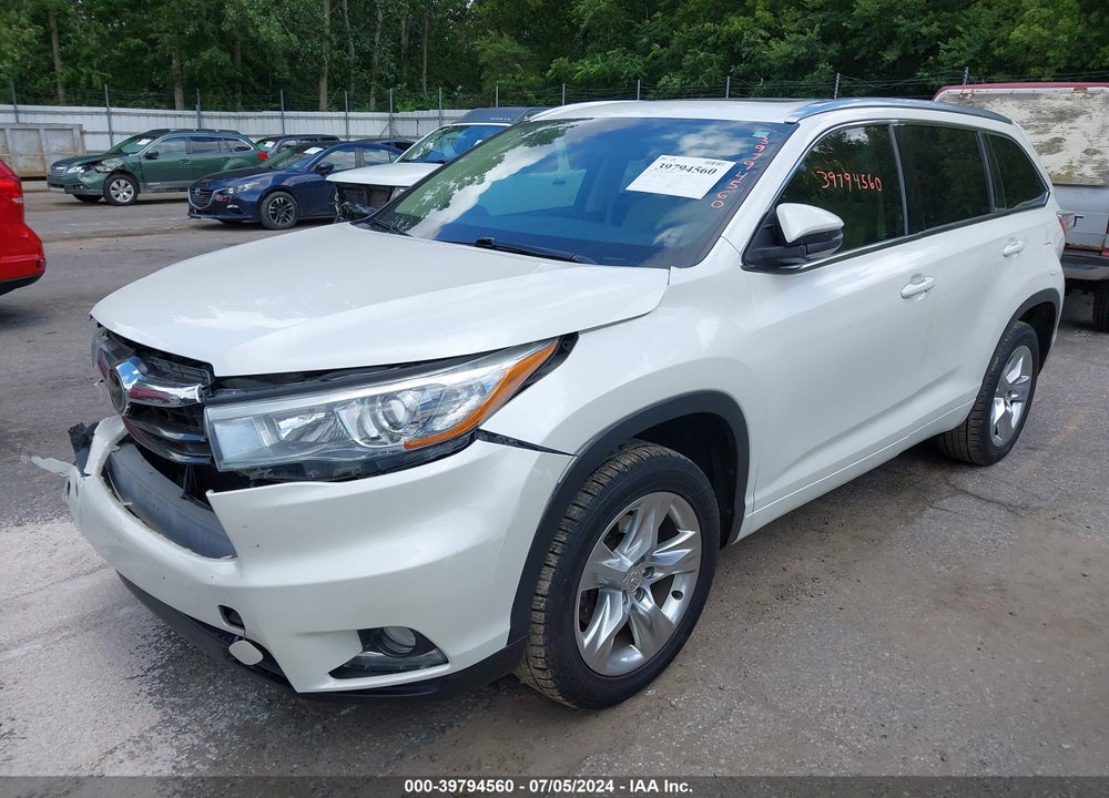 2015 TOYOTA HIGHLANDER LIMITED V6 VIN: 5TDYKRFH6FS069263