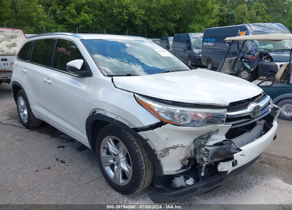2015 TOYOTA HIGHLANDER LIMITED V6 VIN: 5TDYKRFH6FS069263