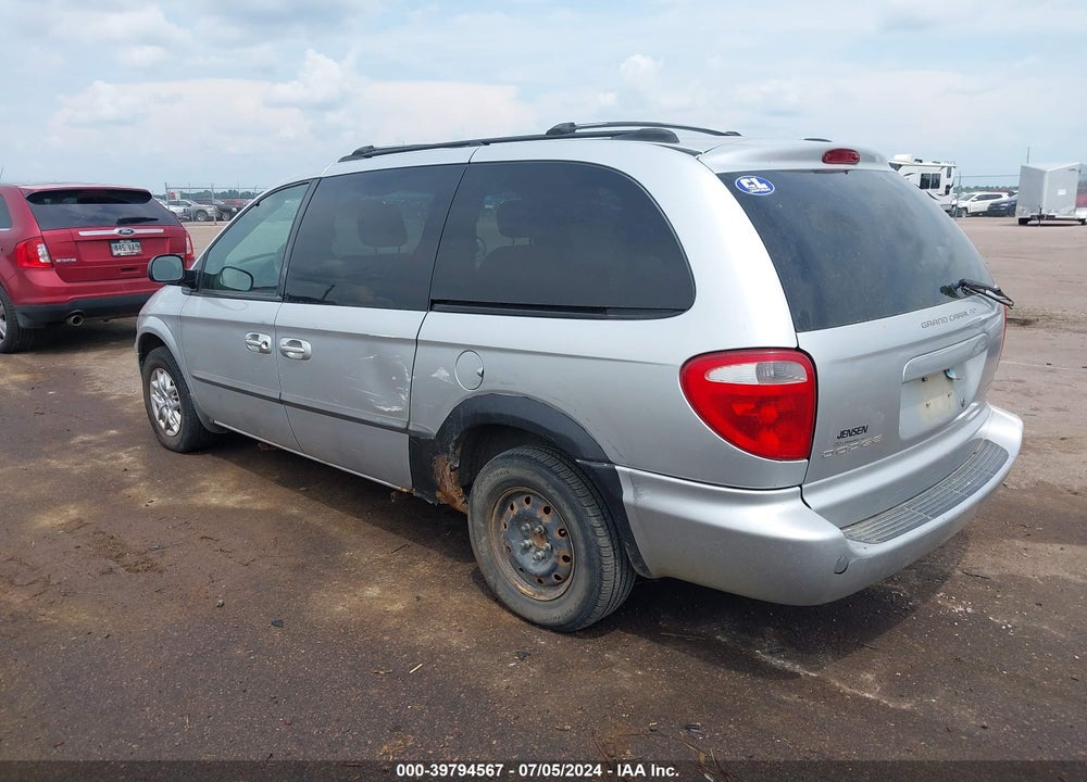 2002 DODGE GRAND CARAVAN SPORT VIN: 2B4GP44R32R521147