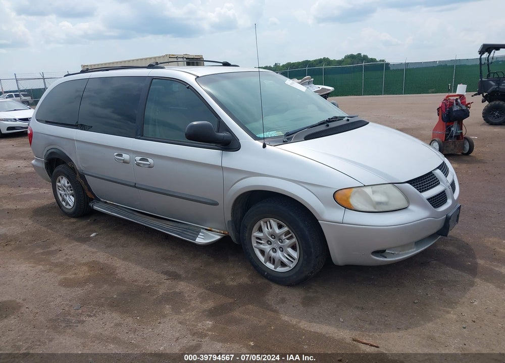 2002 DODGE GRAND CARAVAN SPORT VIN: 2B4GP44R32R521147