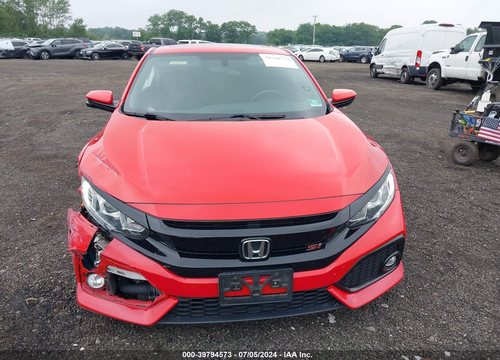 2018 HONDA CIVIC SI VIN: 2HGFC3A57JH754203