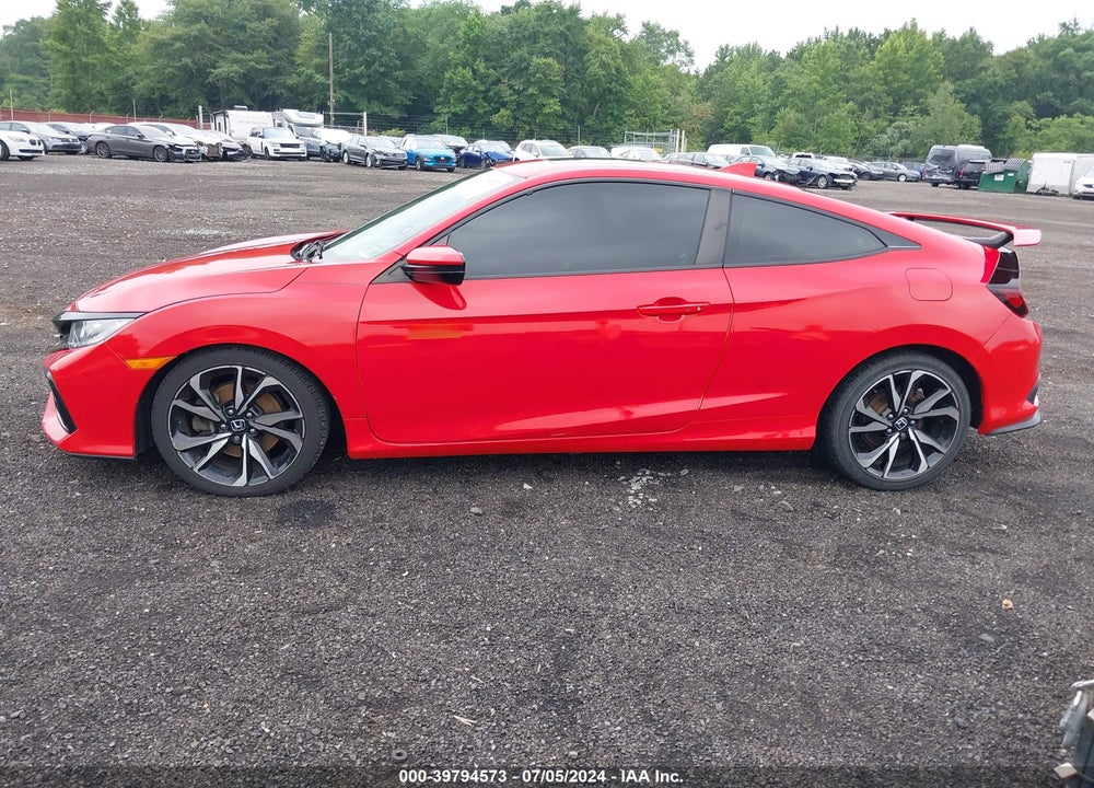 2018 HONDA CIVIC SI VIN: 2HGFC3A57JH754203