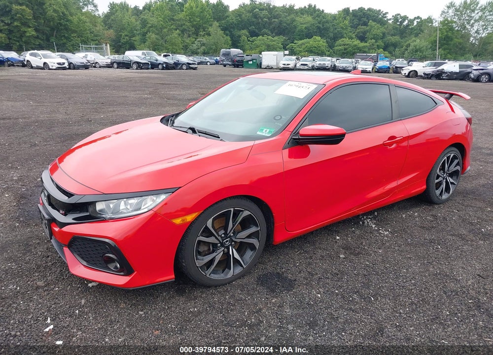 2018 HONDA CIVIC SI VIN: 2HGFC3A57JH754203