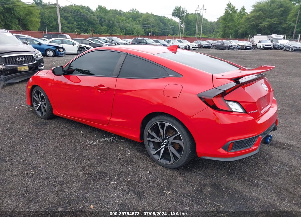 2018 HONDA CIVIC SI VIN: 2HGFC3A57JH754203