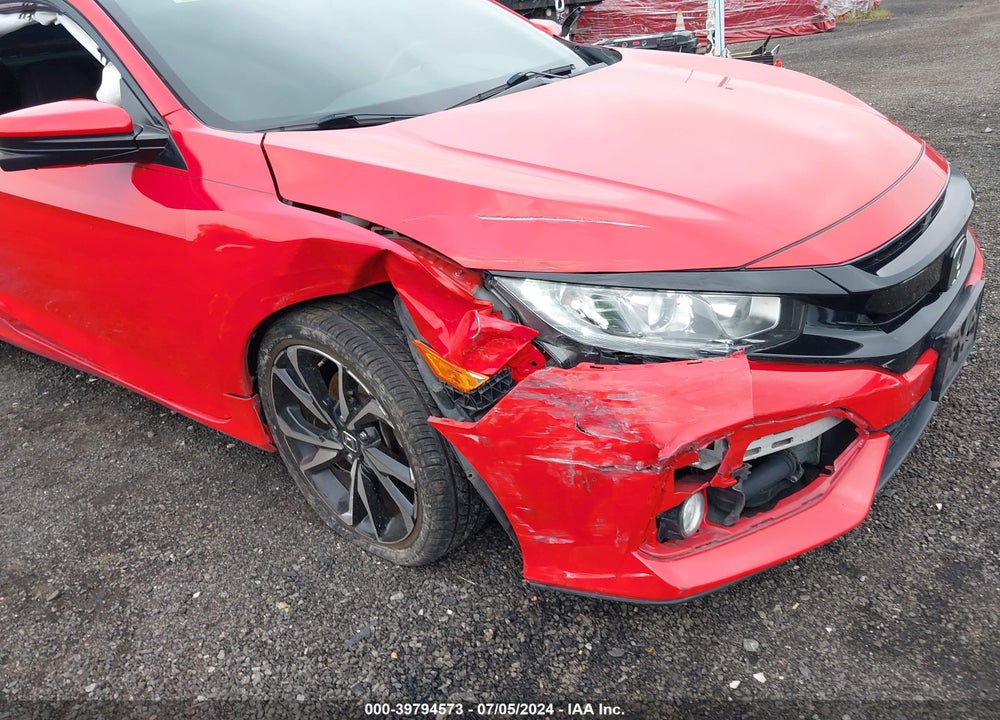 2018 HONDA CIVIC SI VIN: 2HGFC3A57JH754203