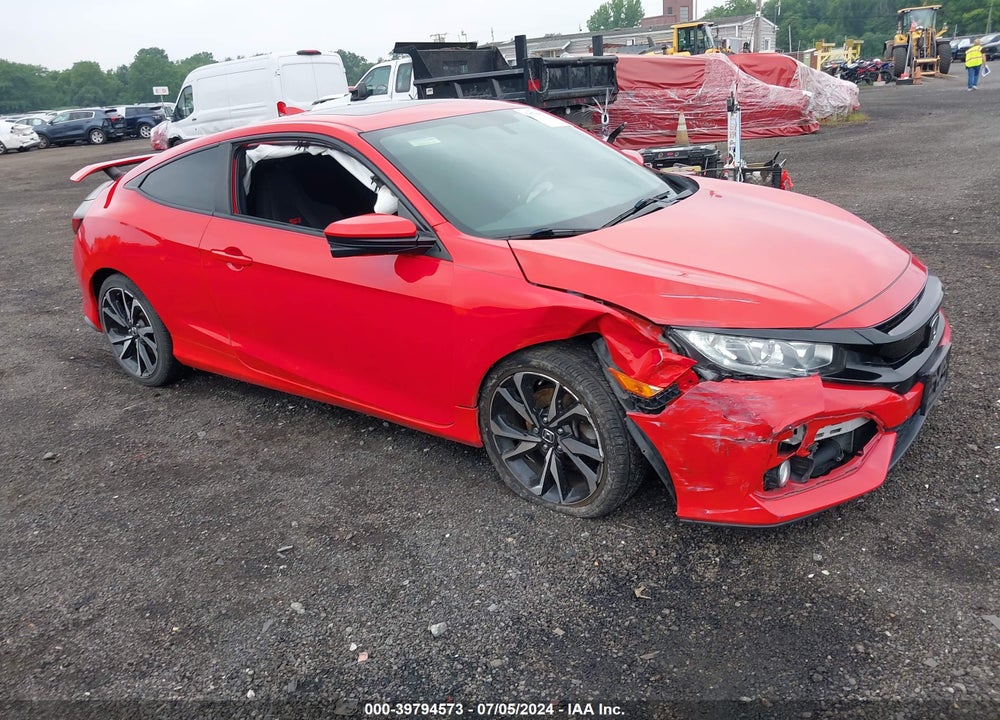 2018 HONDA CIVIC SI VIN: 2HGFC3A57JH754203