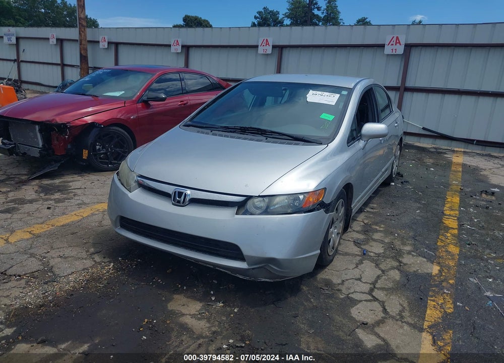 2008 HONDA CIVIC LX VIN: 1HGFA16578L074821