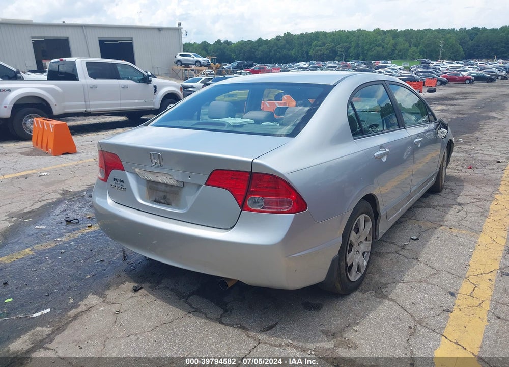 2008 HONDA CIVIC LX VIN: 1HGFA16578L074821