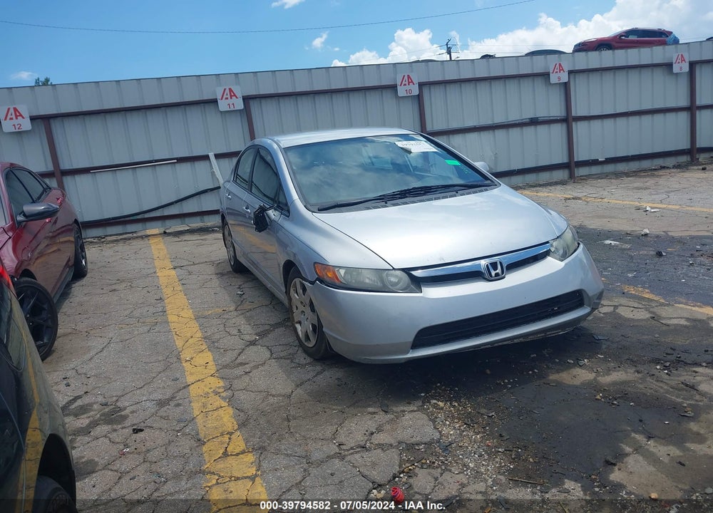 2008 HONDA CIVIC LX VIN: 1HGFA16578L074821