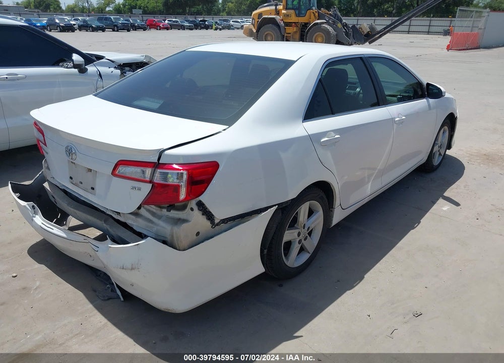 2013 TOYOTA CAMRY SE VIN: 4T1BF1FK6DU211297