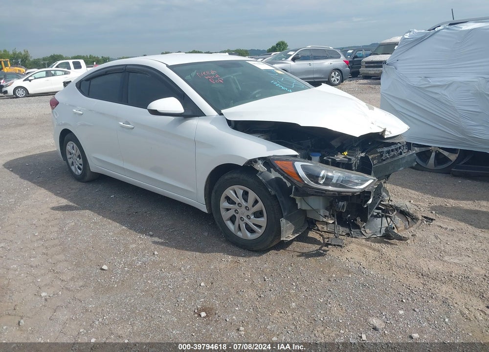 2017 HYUNDAI ELANTRA SE VIN: 5NPD74LF4HH208840