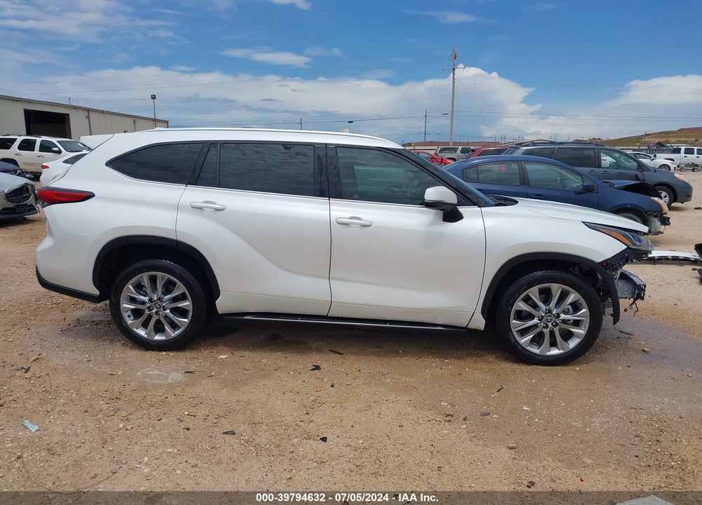 2020 TOYOTA HIGHLANDER LIMITED VIN: 5TDYZRAH3LS029186
