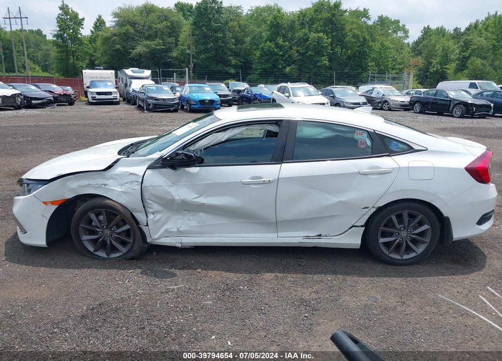 2020 HONDA CIVIC EX VIN: 19XFC1F33LE210483