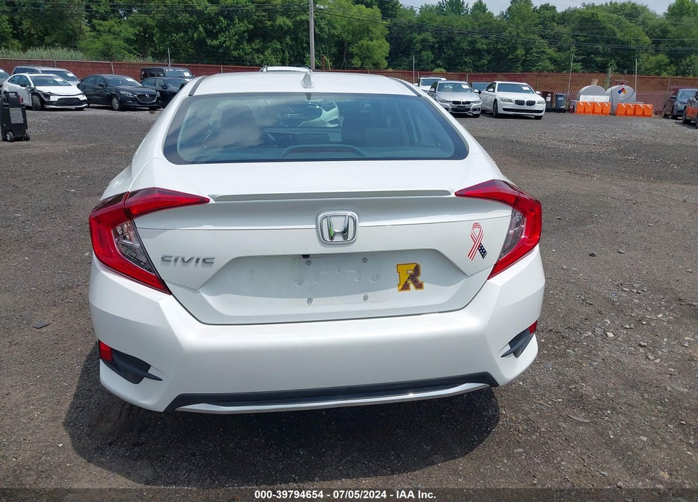 2020 HONDA CIVIC EX VIN: 19XFC1F33LE210483