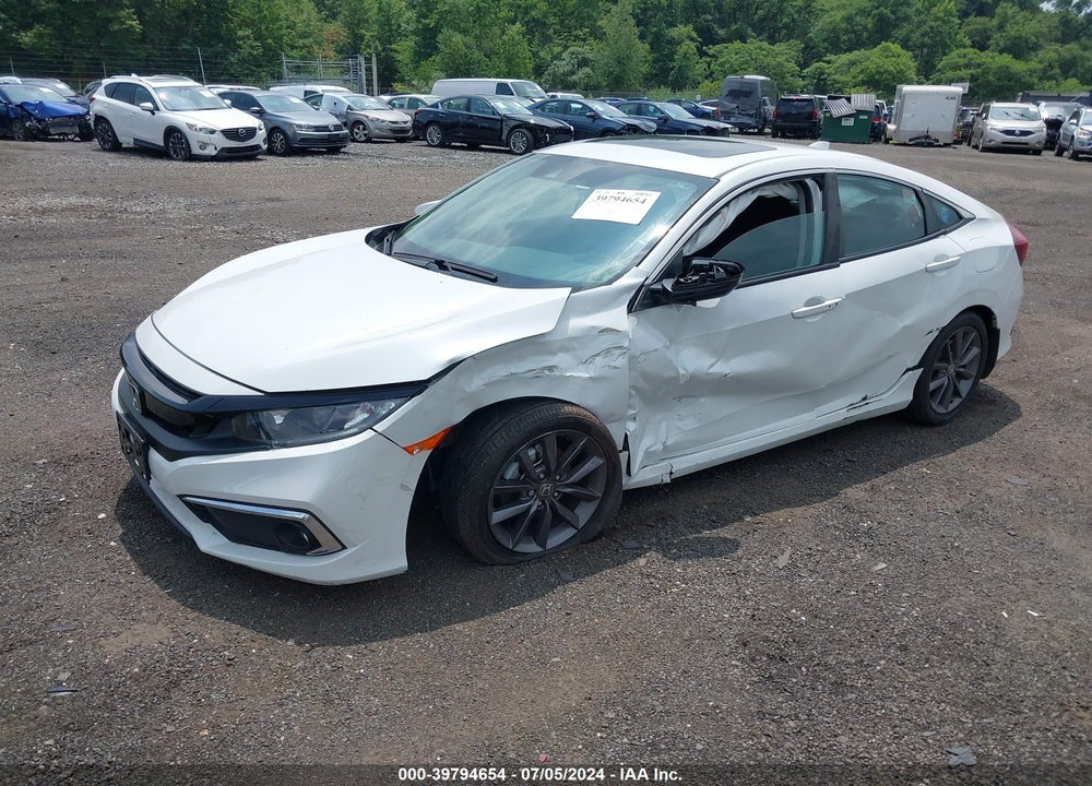 2020 HONDA CIVIC EX VIN: 19XFC1F33LE210483