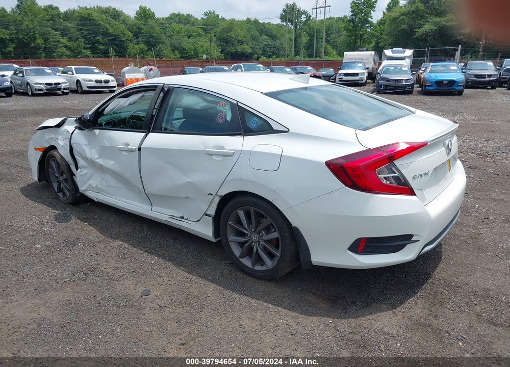 2020 HONDA CIVIC EX VIN: 19XFC1F33LE210483