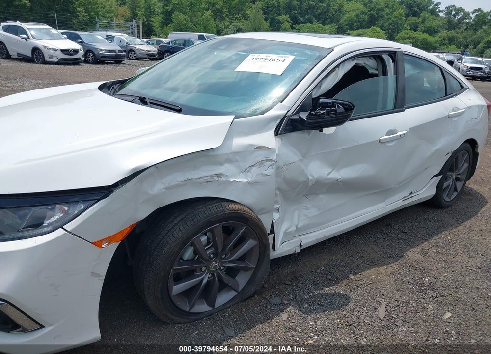 2020 HONDA CIVIC EX VIN: 19XFC1F33LE210483