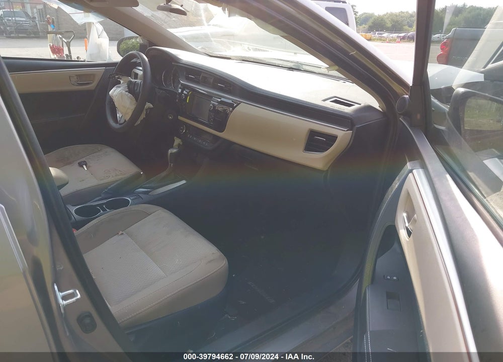 2016 TOYOTA COROLLA LE VIN: 2T1BURHE2GC621483