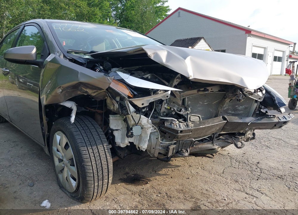 2016 TOYOTA COROLLA LE VIN: 2T1BURHE2GC621483