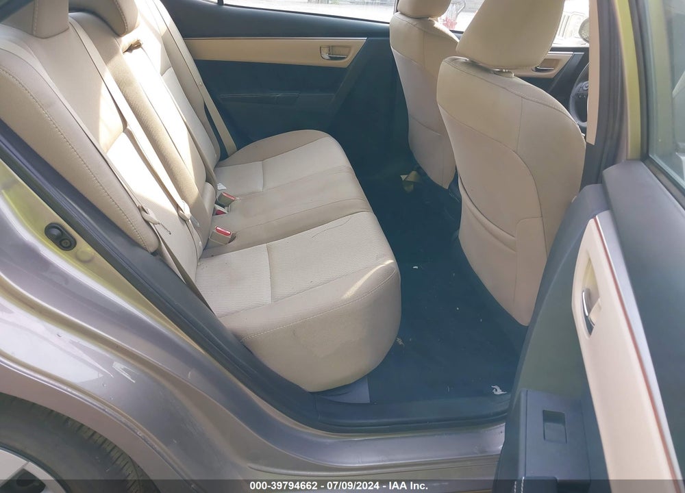 2016 TOYOTA COROLLA LE VIN: 2T1BURHE2GC621483