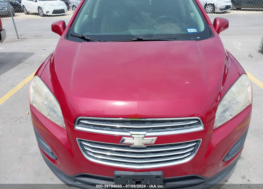 2015 CHEVROLET TRAX LT VIN: KL7CJLSB9FB126622