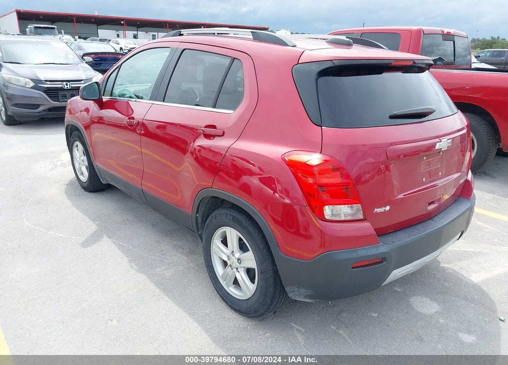 2015 CHEVROLET TRAX LT VIN: KL7CJLSB9FB126622