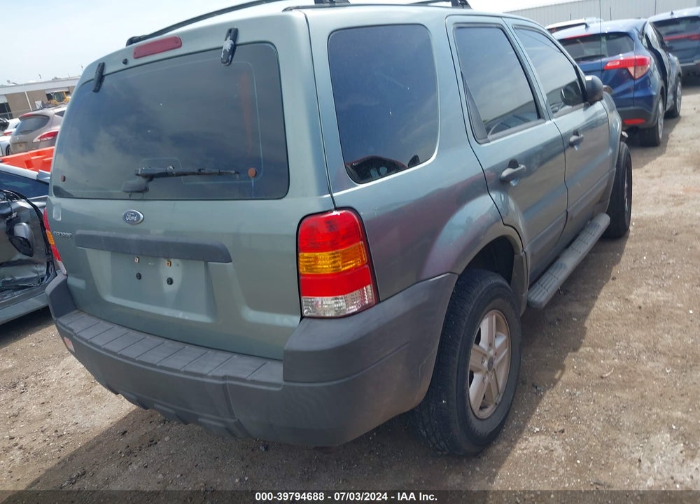 2007 FORD ESCAPE XLS/XLS MANUAL VIN: 1FMYU02ZX7KB25861