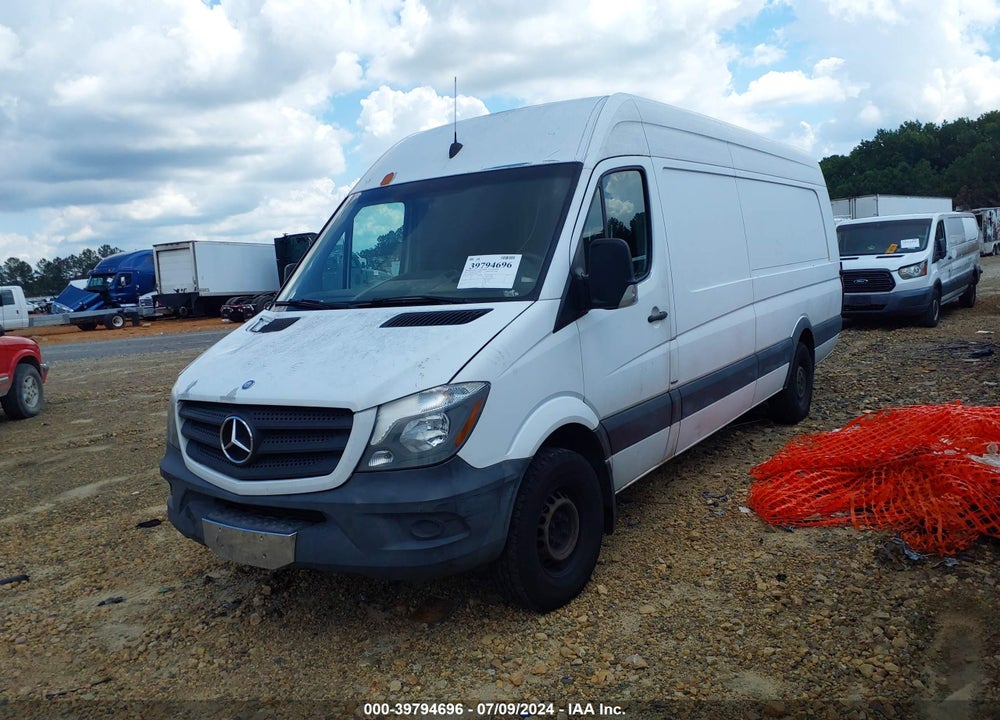 2014 MERCEDES-BENZ SPRINTER 2500 HIGH ROOF VIN: WD3PE8DC8E5892411