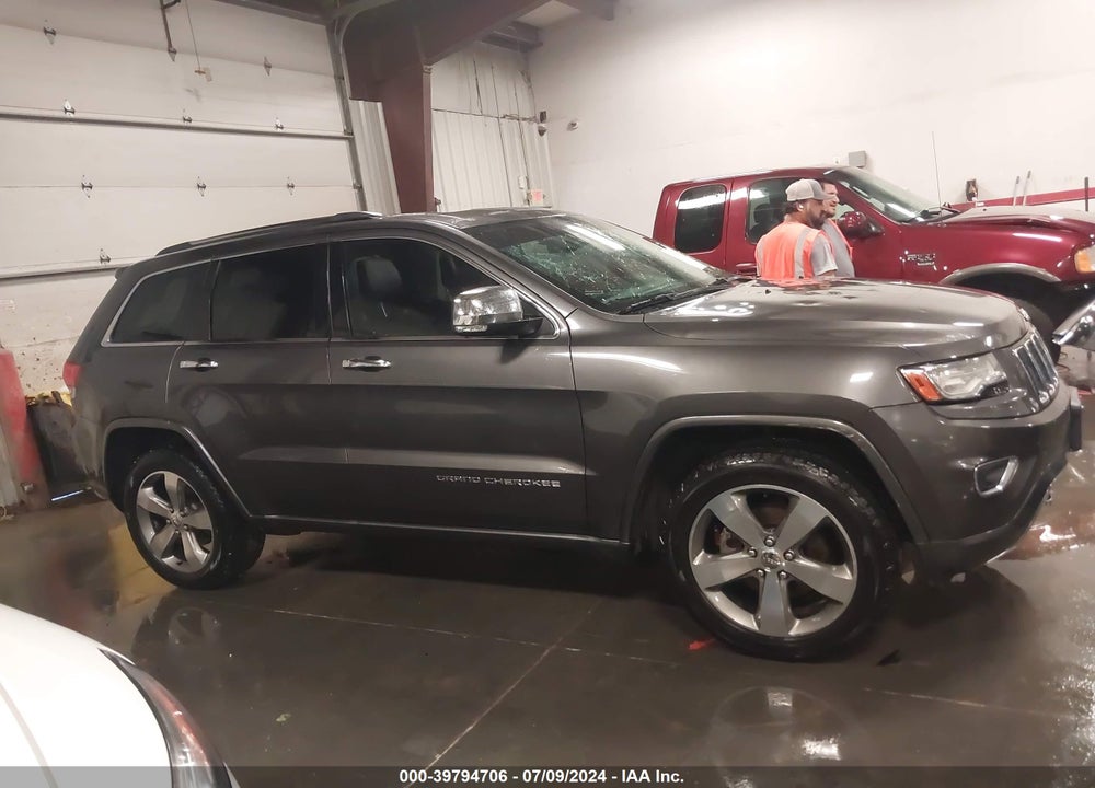 2014 CHEROKEE JEEP GRAND  OVERLAND VIN: 1C4RJFCG0EC265541