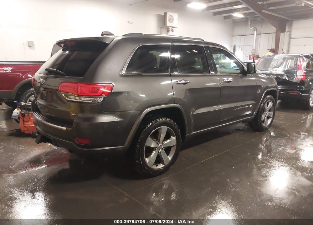 2014 CHEROKEE JEEP GRAND  OVERLAND VIN: 1C4RJFCG0EC265541