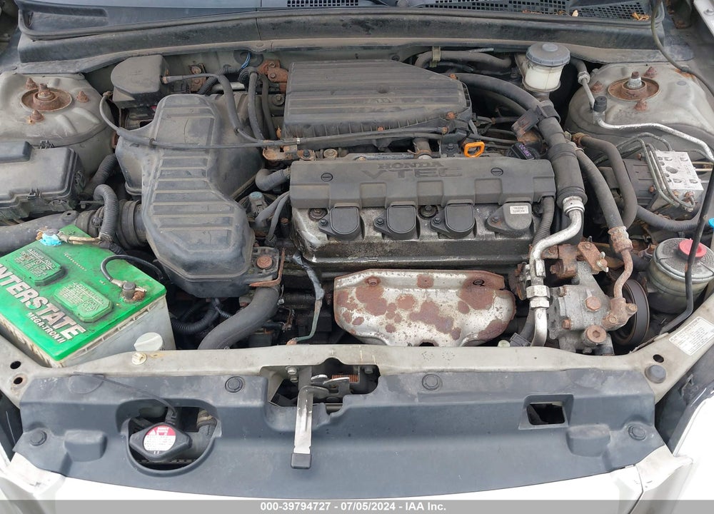 2003 HONDA CIVIC EX VIN: 2HGES26763H575687