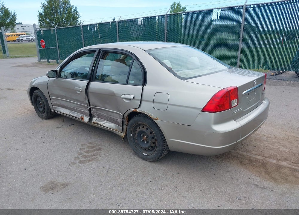2003 HONDA CIVIC EX VIN: 2HGES26763H575687