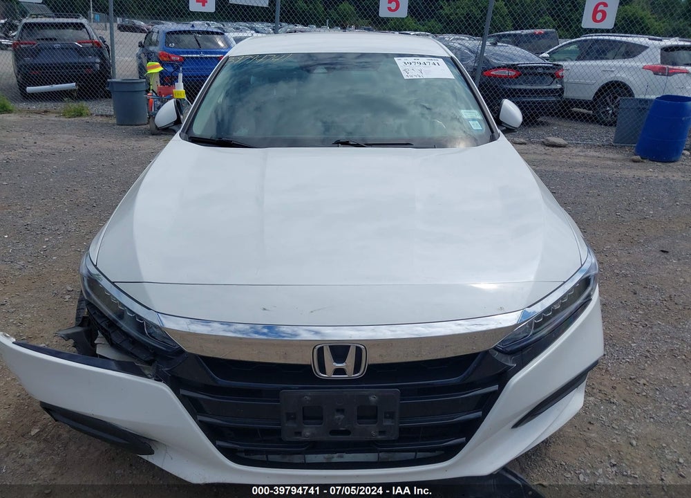 2018 HONDA ACCORD LX VIN: 1HGCV1F11JA086873