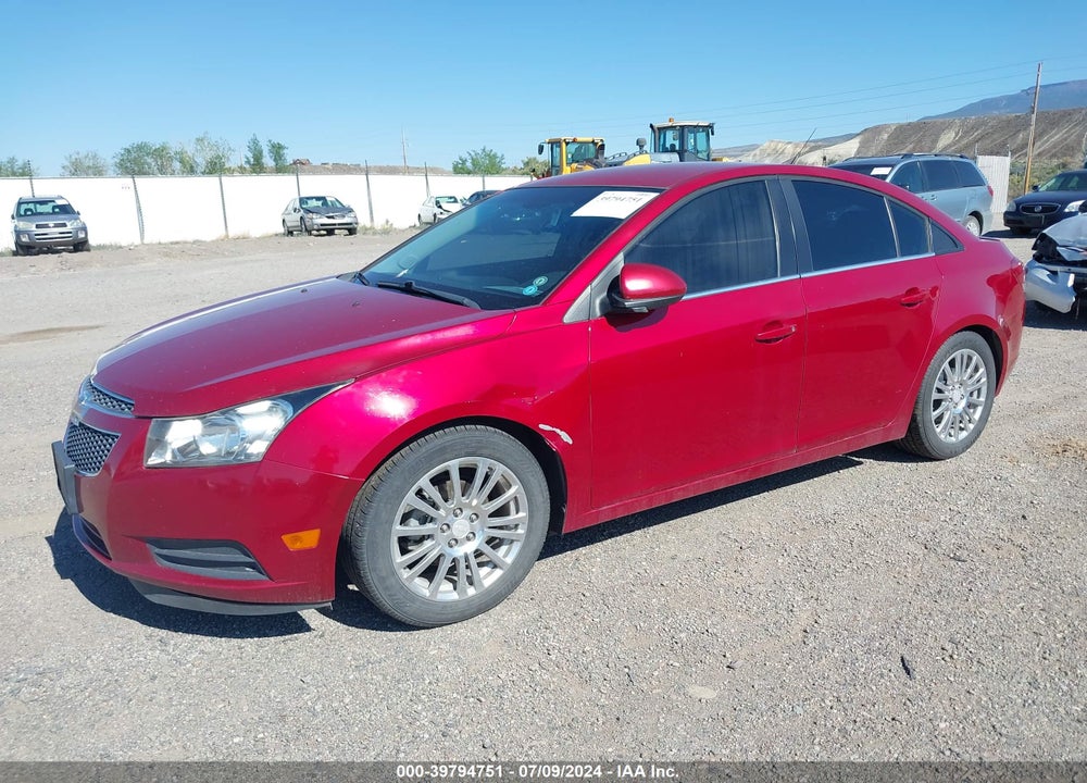2012 CHEVROLET CRUZE ECO VIN: 1G1PJ5SC6C7404005