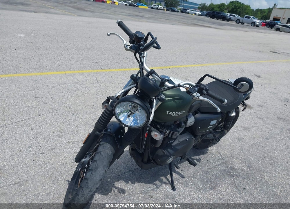 2017 TRIUMPH MOTORCYCLE STREET SCRAMBLER VIN: SMTD44GN7HT812552