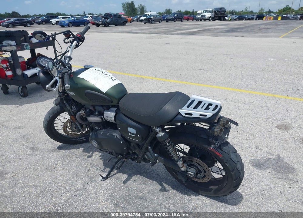 2017 TRIUMPH MOTORCYCLE STREET SCRAMBLER VIN: SMTD44GN7HT812552