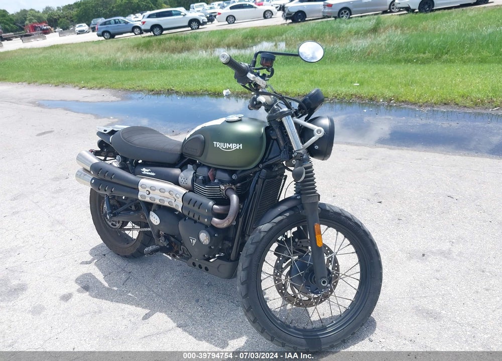 2017 TRIUMPH MOTORCYCLE STREET SCRAMBLER VIN: SMTD44GN7HT812552