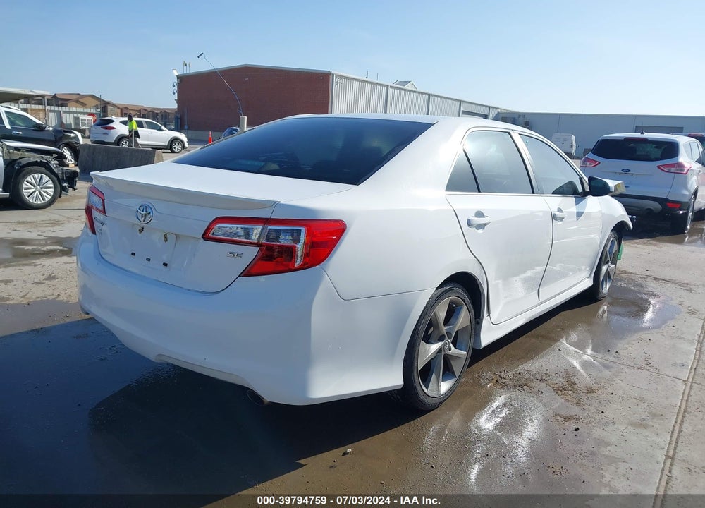 2014 TOYOTA CAMRY SE SPORT VIN: 4T1BF1FK0EU307783