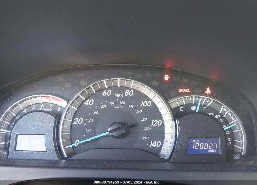 2014 TOYOTA CAMRY SE SPORT VIN: 4T1BF1FK0EU307783