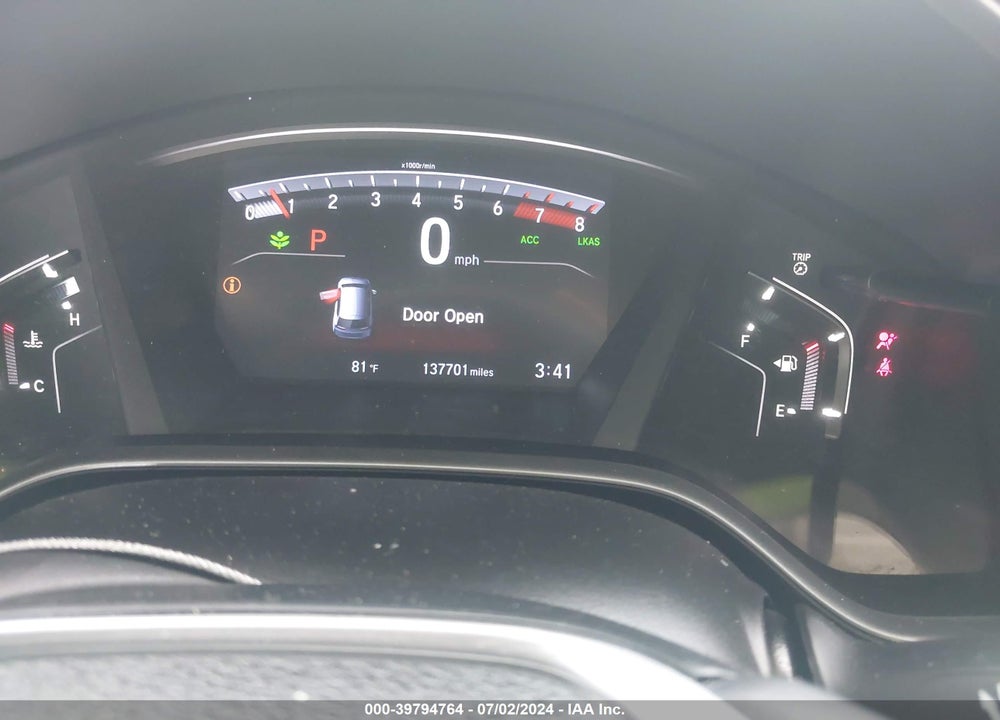 2019 HONDA CR-V EX-L VIN: 5J6RW1H80KA021380