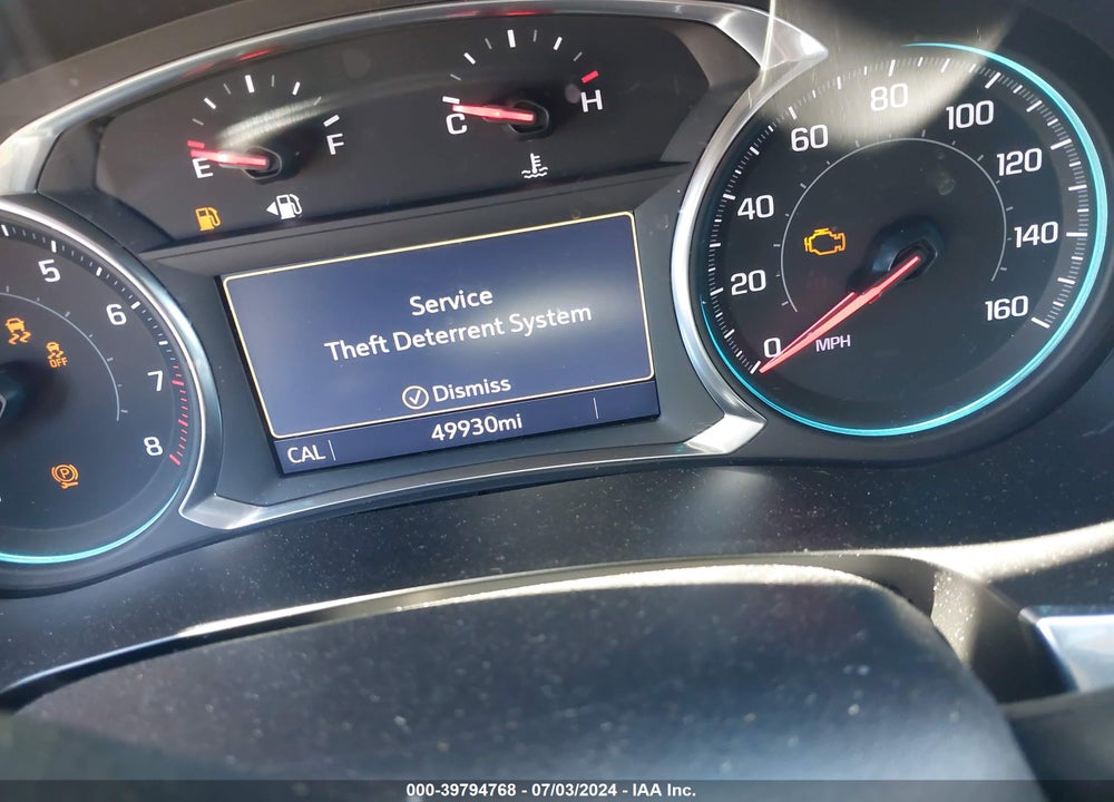2020 CHEVROLET TRAVERSE FWD LT CLOTH VIN: 1GNERGKW2LJ241084