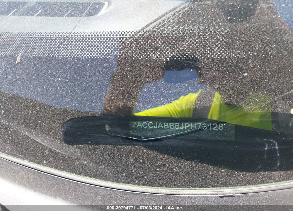 2018 JEEP RENEGADE VIN: ZACCJABB6JPH73128