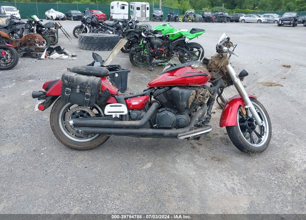 2009 YAMAHA XVS950 A VIN: JYAVN01E99A004245