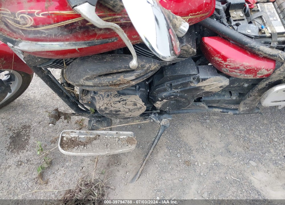 2009 YAMAHA XVS950 A VIN: JYAVN01E99A004245