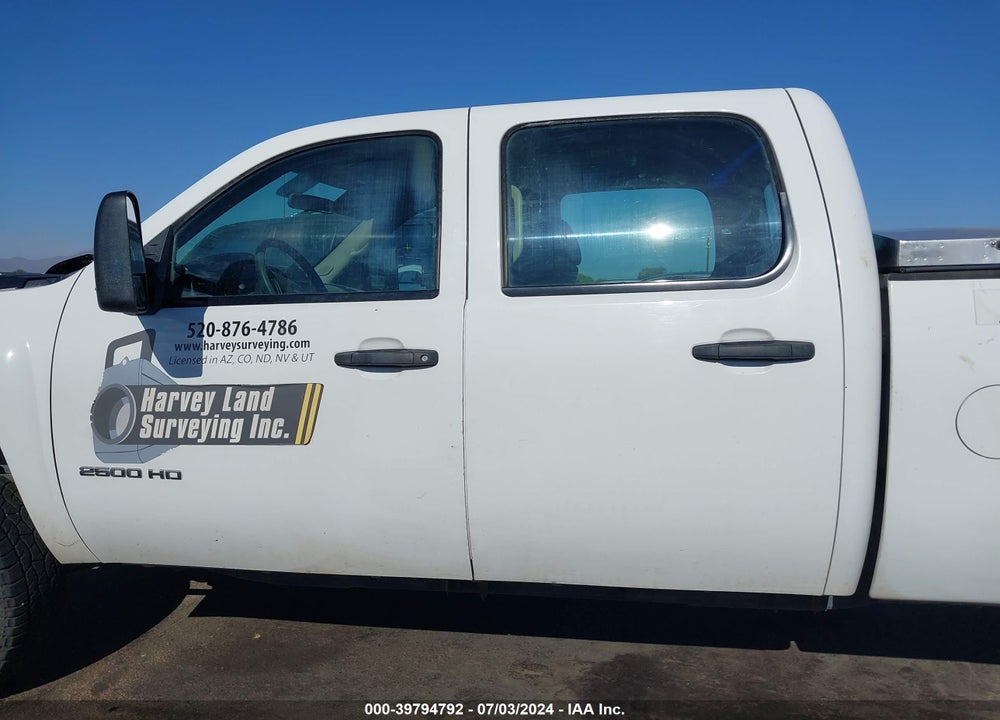 2013 CHEVROLET SILVERADO 2500HD WORK TRUCK VIN: 1GB1KVCG1DF205354