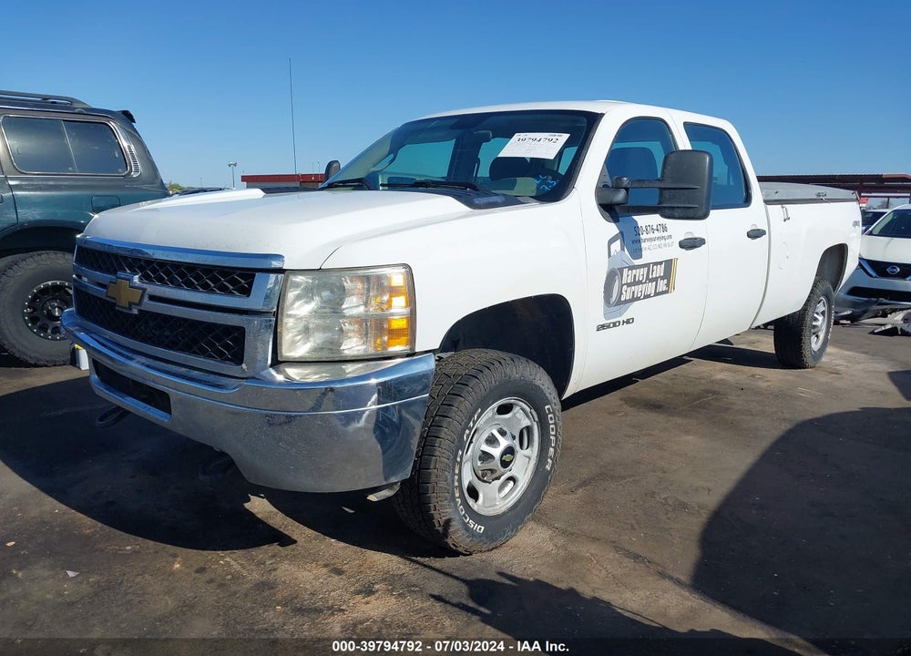 2013 CHEVROLET SILVERADO 2500HD WORK TRUCK VIN: 1GB1KVCG1DF205354