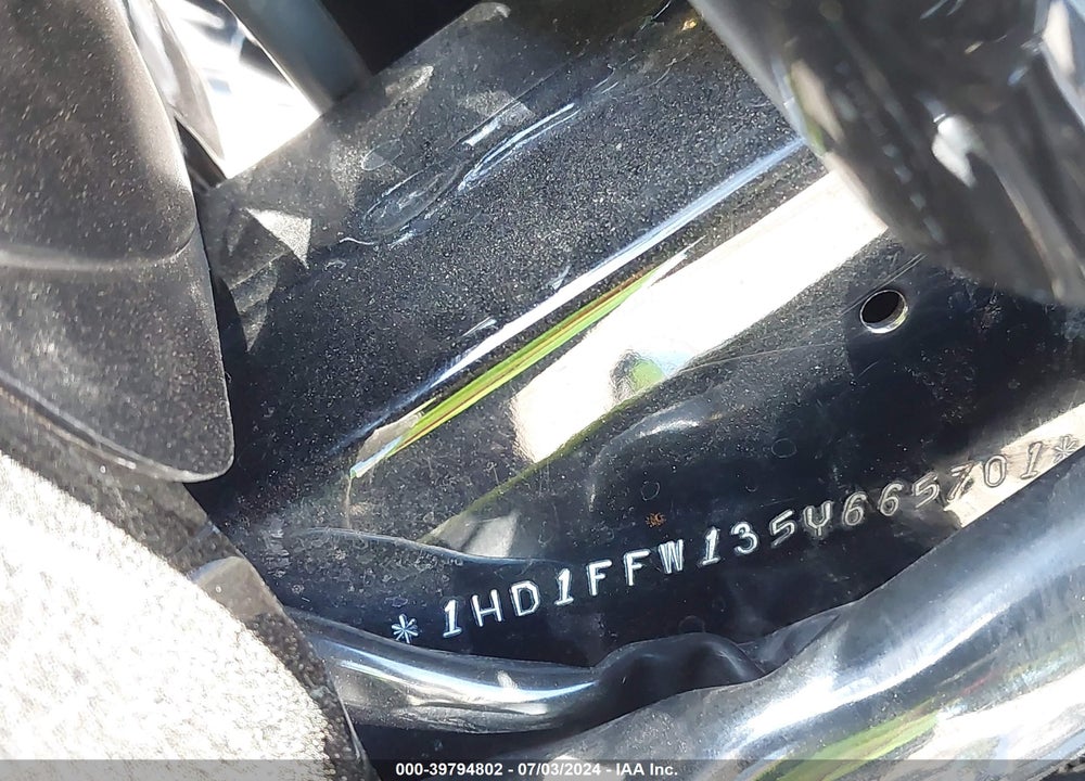 2005 HARLEY-DAVIDSON FLHTCI VIN: 1HD1FFW135Y665701
