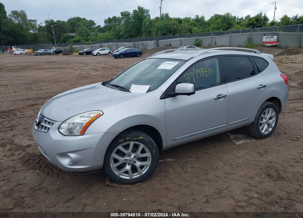 2012 NISSAN ROGUE SV W/SL PKG VIN: JN8AS5MV4CW395856