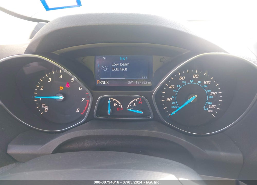 2014 FORD ESCAPE VIN: 1FMCU0GXXEUA78513